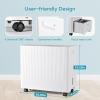 imageEuhomy 1500 SqFt Energy Star Dehumidifier for Basement 22 Pint to 55 Pint Dehumidifier with 085 Gallon Water Tank Capacity Auto DrainageLarge Dehumidifiers For Home with 4 Operation Modes50PintsHT