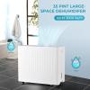 imageEuhomy 1500 SqFt Energy Star Dehumidifier for Basement 22 Pint to 55 Pint Dehumidifier with 085 Gallon Water Tank Capacity Auto DrainageLarge Dehumidifiers For Home with 4 Operation Modes35Pints