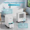 imageEuhomy 1500 SqFt Energy Star Dehumidifier for Basement 22 Pint to 55 Pint Dehumidifier with 085 Gallon Water Tank Capacity Auto DrainageLarge Dehumidifiers For Home with 4 Operation Modes35Pints