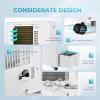 imageEuhomy 1500 SqFt Energy Star Dehumidifier for Basement 22 Pint to 55 Pint Dehumidifier with 085 Gallon Water Tank Capacity Auto DrainageLarge Dehumidifiers For Home with 4 Operation Modes50PintsCS