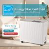 imageEuhomy 1500 SqFt Energy Star Dehumidifier for Basement 22 Pint to 55 Pint Dehumidifier with 085 Gallon Water Tank Capacity Auto DrainageLarge Dehumidifiers For Home with 4 Operation Modes50PintsHT
