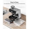 imageEUHOMY Espresso Machine with Grinder 20 Bar Coffee Maker with Milk Frother Steam Wand Professional Expresso Coffee Machines with Removable Water Tank Latte ampamp Cappuccino Machine for Home Barista