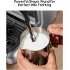 imageEUHOMY Espresso Machine with Grinder 20 Bar Coffee Maker with Milk Frother Steam Wand Professional Expresso Coffee Machines with Removable Water Tank Latte ampamp Cappuccino Machine for Home Barista
