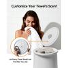 imageEUHOMY Large Towel Warmer for Bathroom 3 Timer Settings 306090 Mins Auto ShutOff Fragrance Disc Holder Bucket Towel Warmer for Oversized Towels Blankets ampamp Bathrobes White01NEW